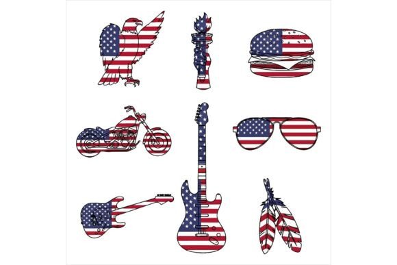 American Symbols and Objects Freebie Review
