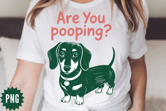 Funny Dachshund Quote PNG Design: Branding Review