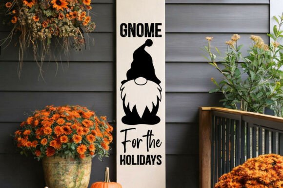 Gnome for the Holidays SVG: Festive Illustrations