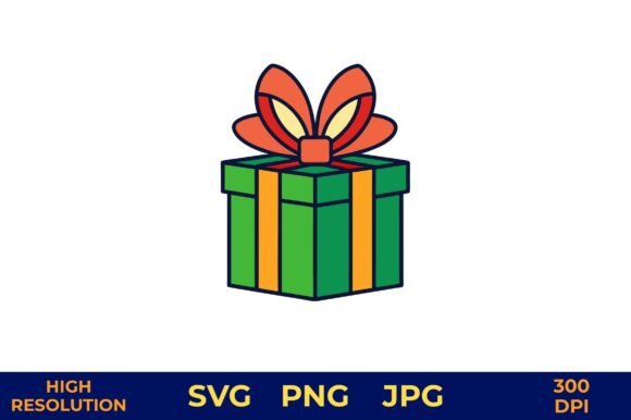 Reviewing the Vibrant Festive Gift Box Illustration