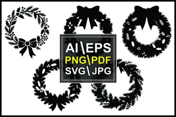 Silhouette Wreath Review: Elegant Illustrations
