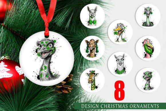 St Patricks Zoo Animal Ornament PNG & Illustrations
