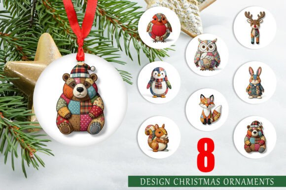 Stitched Woodland Animal Ornament PNG: A Crafter’s Review
