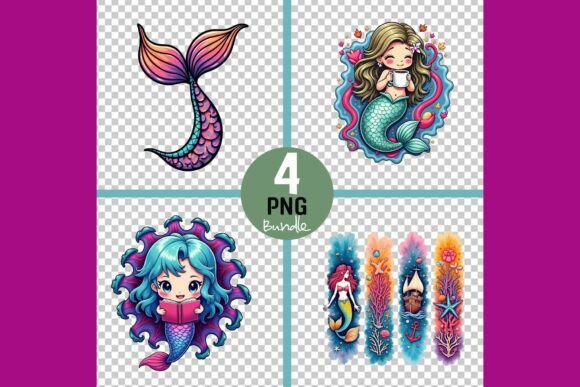 Vibrant Mermaid Illustrations: A Designer’s Review